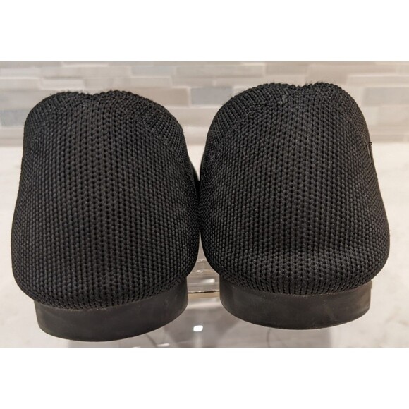 VIVAIA Pointed-Toe V-Cut Flats in Deep Black Size 41 or 9.5-10 - Picture 6 of 14